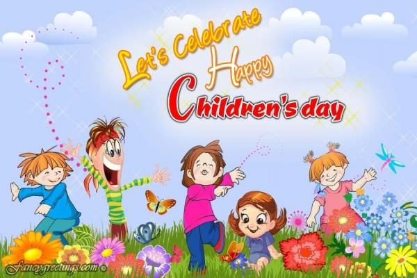 Happy Childrens Day Wishes Greeting Cards -Download