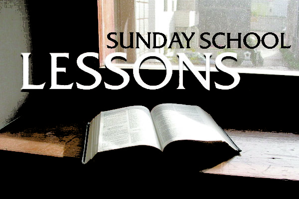 Sunday School Lesson