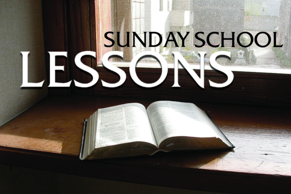 Sunday School Lesson 